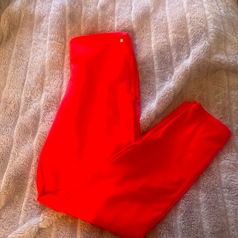 Brand New Fabletics Red 24/7 Skinny Pant